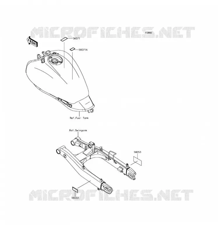 LABELS Kawasaki MOTOS 650 2017 VULCAN S ABS  EN650DHF