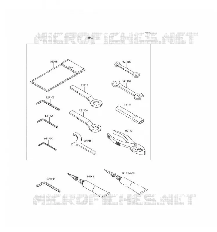 TOOL Kawasaki MOTOS 650 2017 VULCAN S ABS  EN650DHF