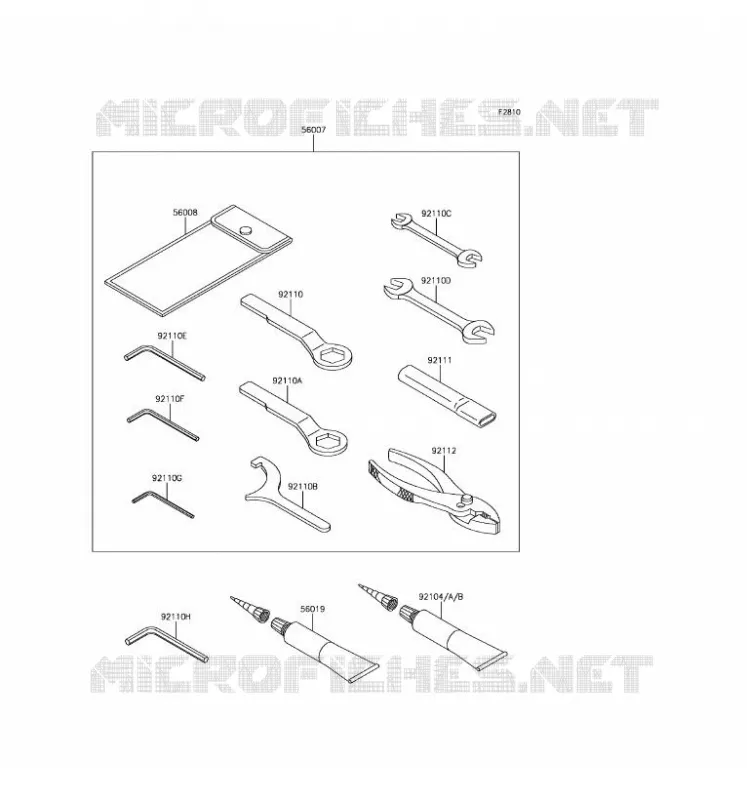 TOOL Kawasaki MOTOS 650 2017 VULCAN S ABS  EN650DHFA