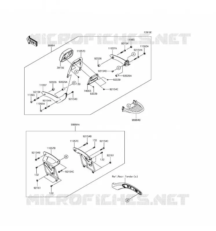ACCESSORY(Passenger Backrest) Kawasaki MOTOS 650 2017 VULCAN S ABS  EN650EHF