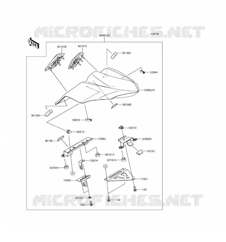 ACCESSORY (COUVRE SELLE) Kawasaki MOTOS 650 2017 Z650 ABS  ER650HHF