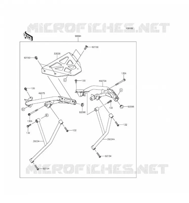 ACCESSORY (SUPPORT TOP CASE) Kawasaki MOTOS 650 2016 ER-6F  EX650EGF
