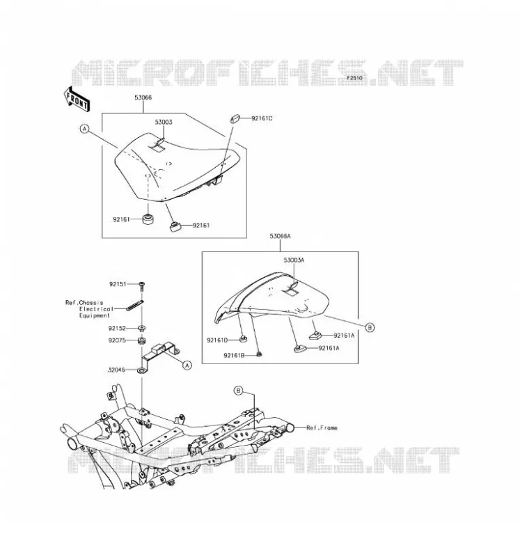 SEAT Kawasaki MOTOS 650 2017 NINJA 650 ABS  EX650KHF