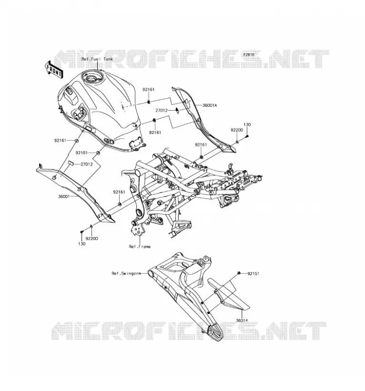 SIDE COVERS - CHAIN COVER Kawasaki MOTOS 650 2017 VERSYS 650 ABS  KLE650FHF
