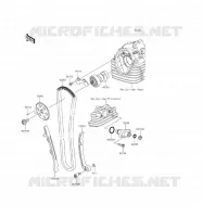 CAMSHAFT   TENSIONER voor Kawasaki D-TRACKER 2016