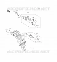 TAILLIGHT(S) voor Kawasaki D-TRACKER 2016
