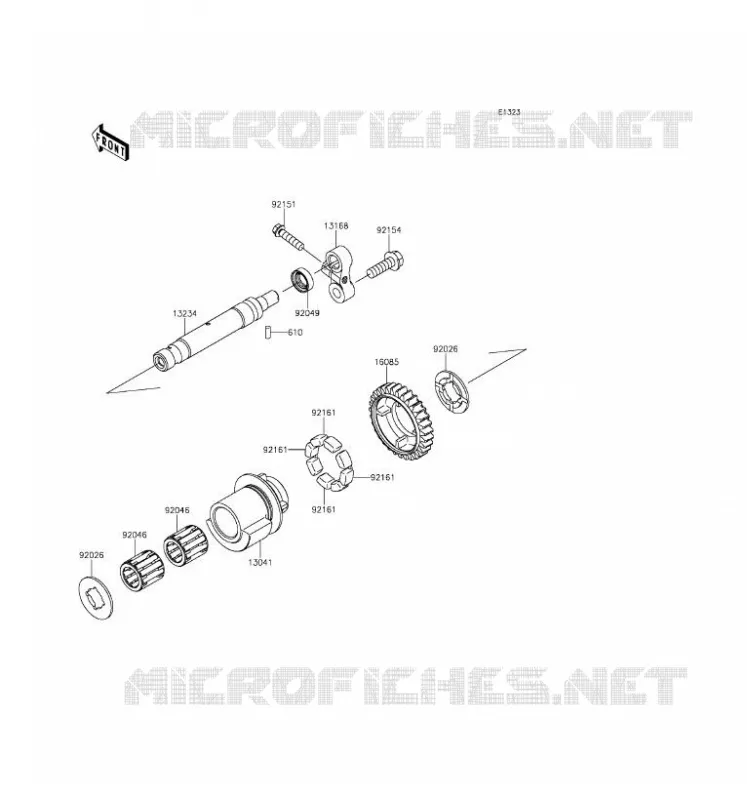 BALANCER Kawasaki MOTOS 1000 2016 VERSYS 1000  KLZ1000BGF