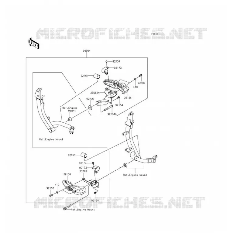 ACCESSORY(PROTEGE CARTER) Kawasaki MOTOS 1000 2016 VERSYS 1000  KLZ1000BGF