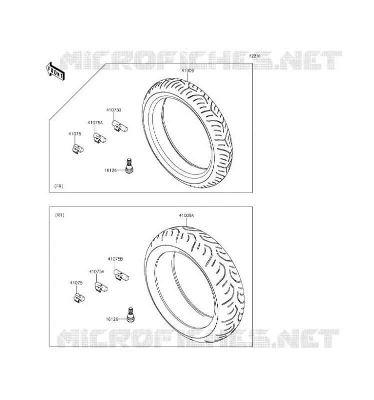 TIRES Kawasaki MOTOS 1000 2016 VERSYS 1000  KLZ1000BGF