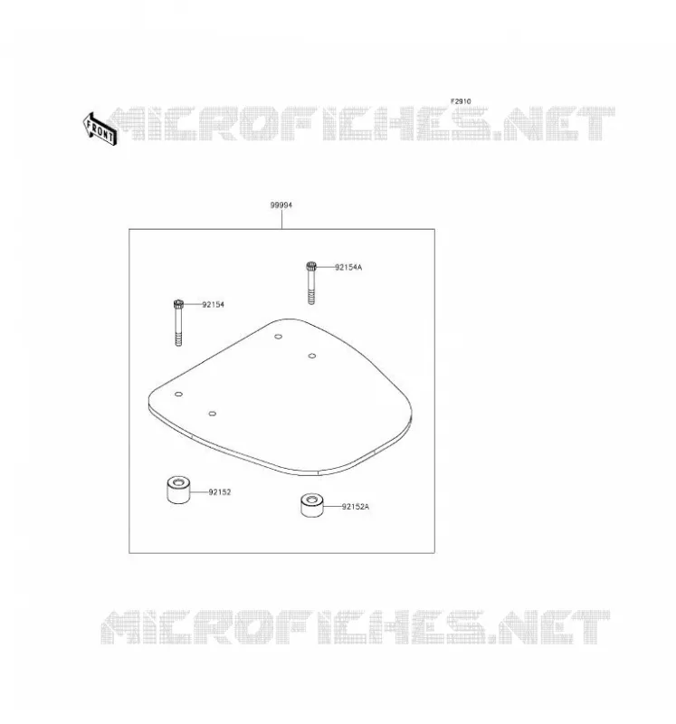 ACCESSORY Kawasaki SCOOTER 300 2016 J300 ABS  SC300BGFA