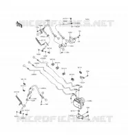 BRAKE PIPE voor Kawasaki VULCAN 1700 VOYAGER ABS 2016