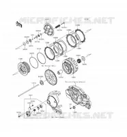 CLUTCH voor Kawasaki VULCAN 1700 VOYAGER ABS 2016