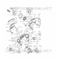 COWLING voor Kawasaki VULCAN 1700 VOYAGER ABS 2016