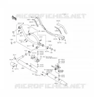 EXHAUST voor Kawasaki VULCAN 1700 VOYAGER ABS 2016