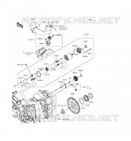 STARTER MOTOR voor Kawasaki VULCAN 1700 VOYAGER ABS 2016