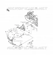 WATER PIPE voor Kawasaki VULCAN 1700 VOYAGER ABS 2016