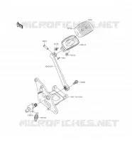 BRAKE PEDAL voor Kawasaki VULCAN 900 CLASSIC 2016