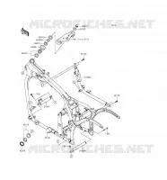 CHASSIS voor Kawasaki VULCAN 900 CLASSIC 2016