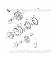CLUTCH voor Kawasaki VULCAN 900 CLASSIC 2016