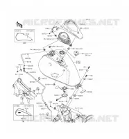 FUEL TANK voor Kawasaki VULCAN 900 CLASSIC 2016