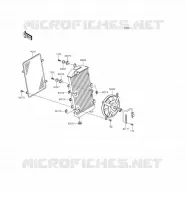 RADIATOR voor Kawasaki VULCAN 900 CLASSIC 2016