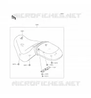 SEAT voor Kawasaki VULCAN 900 CLASSIC 2016