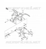 SWINGARM voor Kawasaki VULCAN 900 CLASSIC 2016