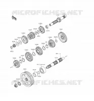 TRANSMISSION voor Kawasaki VULCAN 900 CLASSIC 2016