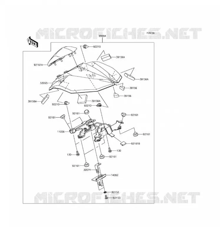 ACCESSORY (COUVRE SELLE) Kawasaki MOTOS 800 2016 Z800  ZR800EGF
