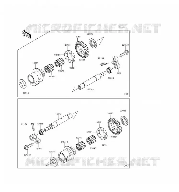 BALANCER Kawasaki MOTOS 1000 2016 NINJA H2  ZX1000NGF