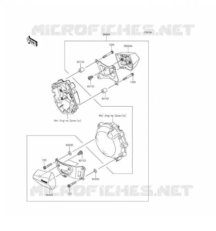 ACCESSORY(PROTEGE CARTER) Kawasaki MOTOS 1000 2016 NINJA ZX-10R  ZX1000RGFA