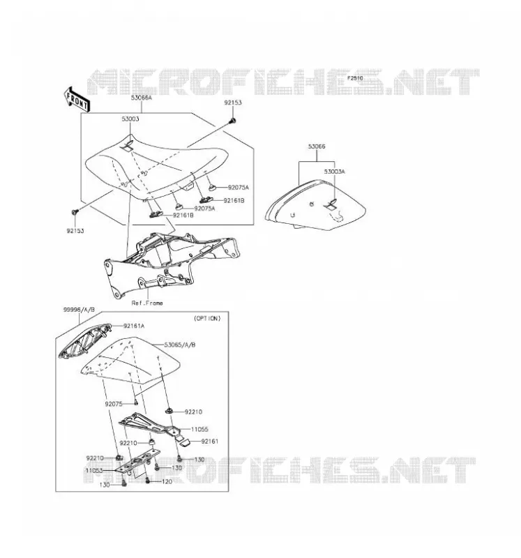 SEAT Kawasaki MOTOS 600 2016 NINJA ZX-6R  ZX600RGF