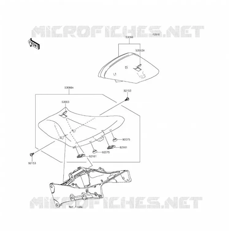 SEAT Kawasaki MOTOS 636 2016 NINJA ZX-6R  ZX636EGFA