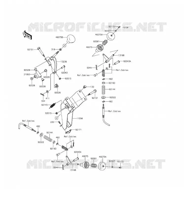GEAR SHAFT Kawasaki SSV 400 2016 MULE 610 4X4  KAF400AGF