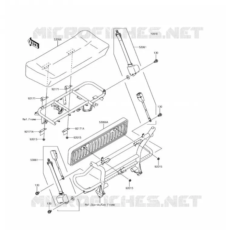 SEAT Kawasaki SSV 400 2017 MULE SX  KAF400JHS