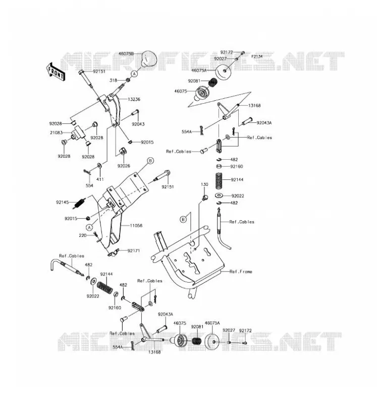 GEAR SHAFT Kawasaki SSV 400 2017 MULE SX  KAF400KHS