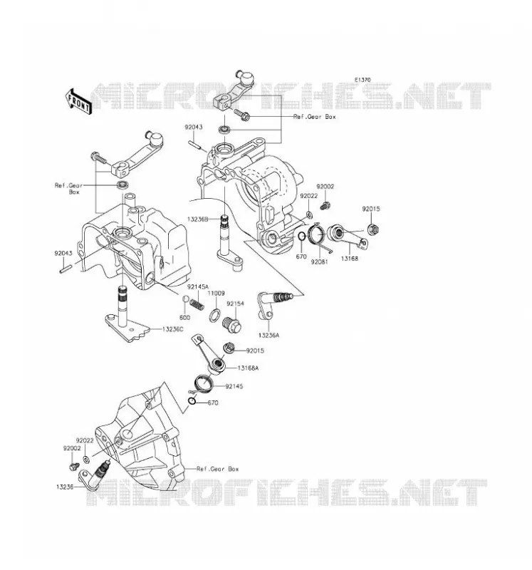 SHIFT Kawasaki SSV 620 2017 MULE 4010 4X4  KAF620MHF