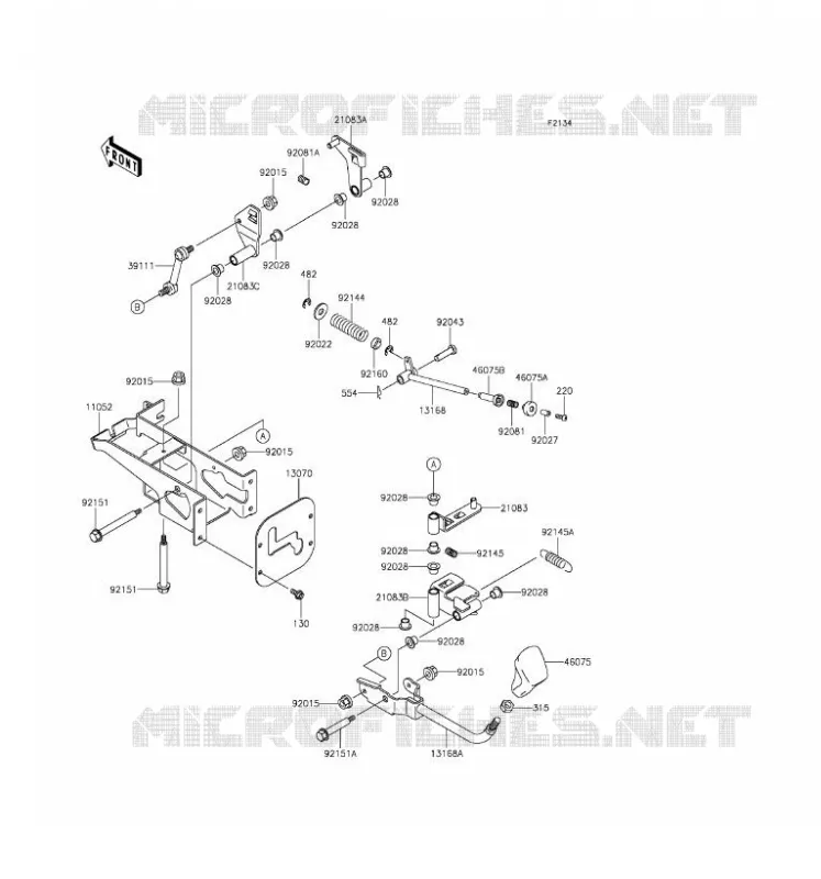 GEAR SHAFT Kawasaki SSV 620 2016 MULE 4000  KAF620PGF