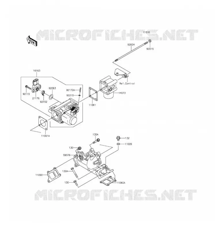CARBURETOR Kawasaki SSV 620 2016 MULE 4010 4X4  KAF620TGF