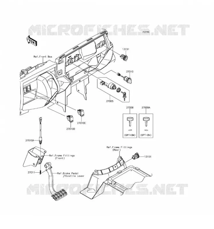 SWITCH Kawasaki SSV 800 2016 TERYX LE  KRF800GGF