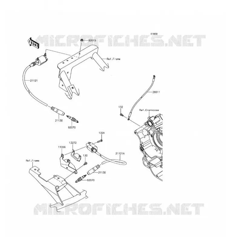IGNITION SYSTEM Kawasaki SSV 800 2016 TERYX 4  KRT800FGF