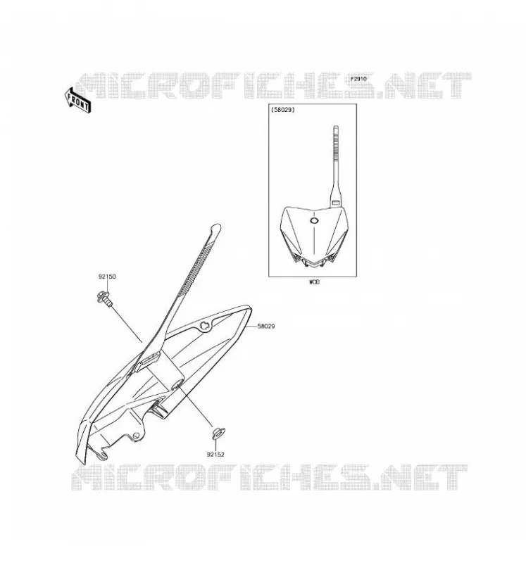 ACCESSORY Kawasaki TOUT-TERRAIN 110 2017 KLX110  KLX110CHF