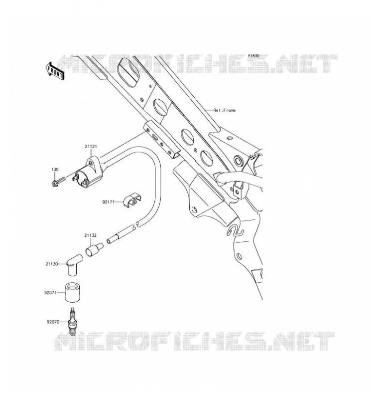 IGNITION SYSTEM Kawasaki TOUT-TERRAIN 110 2017 KLX110L  KLX110DHF