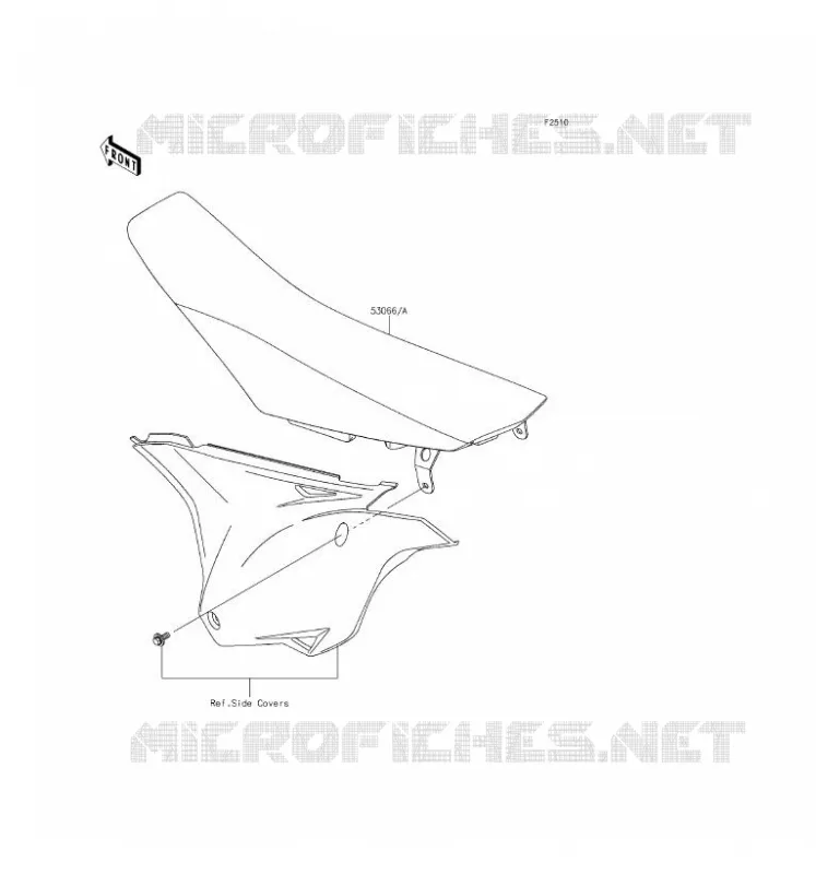 SEAT Kawasaki TOUT-TERRAIN 100 2016 KX100  KX100FGF