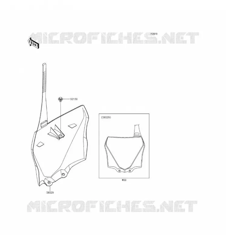 ACCESSORY Kawasaki TOUT-TERRAIN 100 2017 KX100  KX100FHF