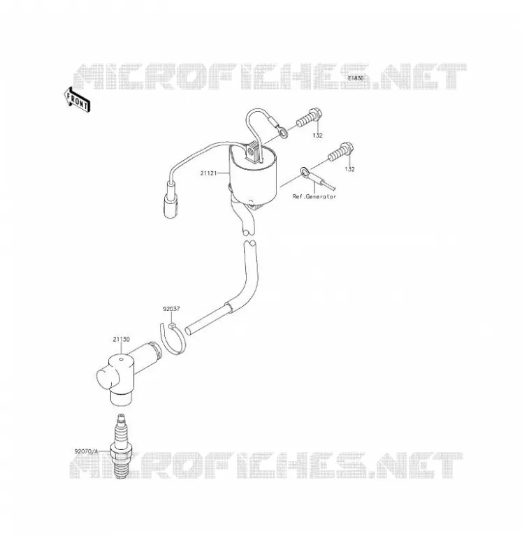 IGNITION SYSTEM Kawasaki TOUT-TERRAIN 100 2017 KX100  KX100FHF