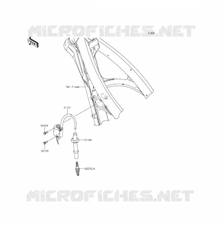 IGNITION SYSTEM Kawasaki TOUT-TERRAIN 450 2017 KX450F  KX450HHF