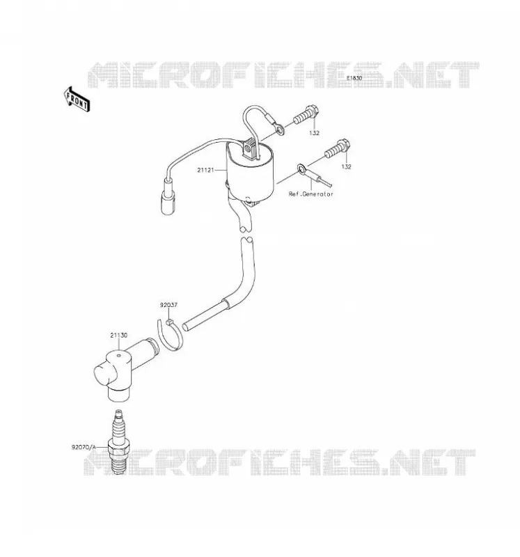 IGNITION SYSTEM Kawasaki TOUT-TERRAIN 85 2017 KX85  KX85CHF