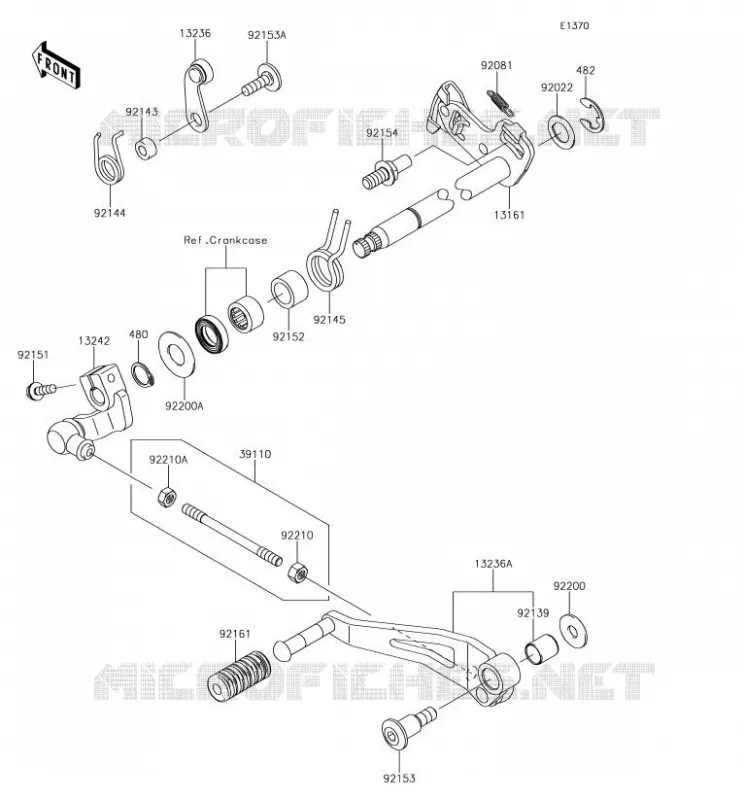 SHIFT Kawasaki MOTOS 1000 2018 VERSYS 1000  KLZ1000BJF