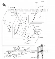 ACCESSORY(PARE BRISE) voor Kawasaki VULCAN S 2018